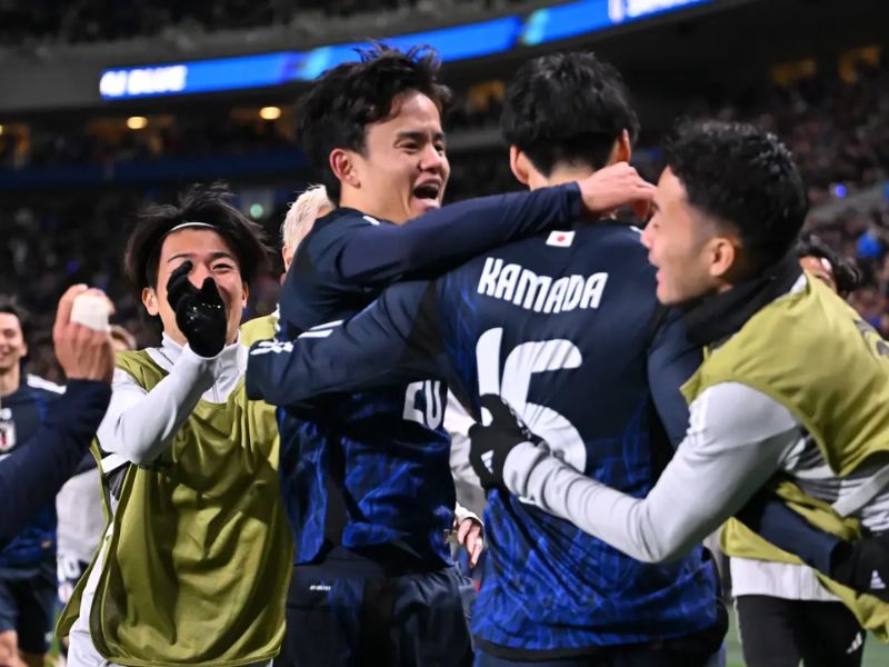 Japão é 1º classificado para Copa do Mundo 2026 após 2 a 0 no Bahrein