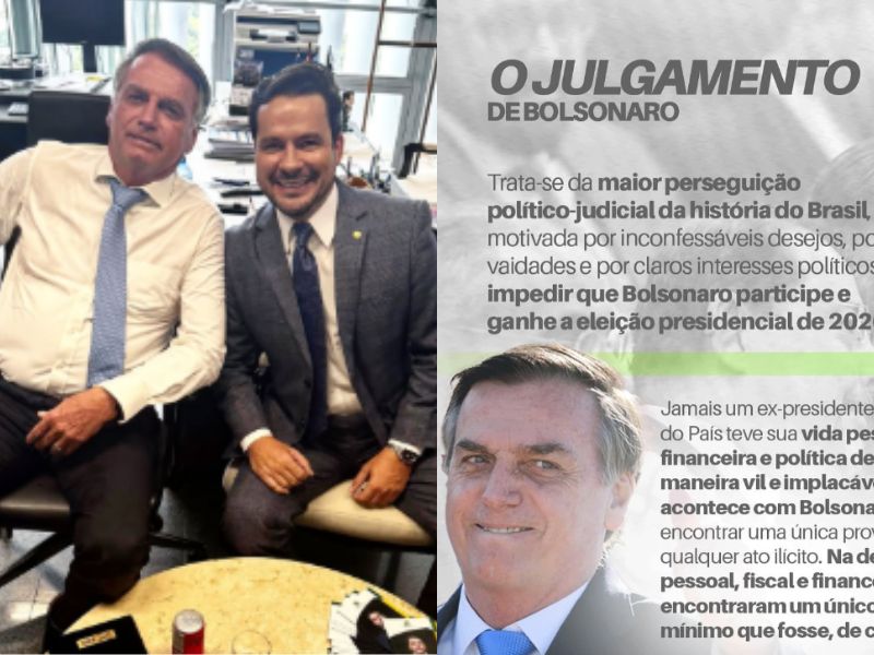 No AM, aliados criticam decisão do STF que tornou Bolsonaro réu por tentativa de golpe