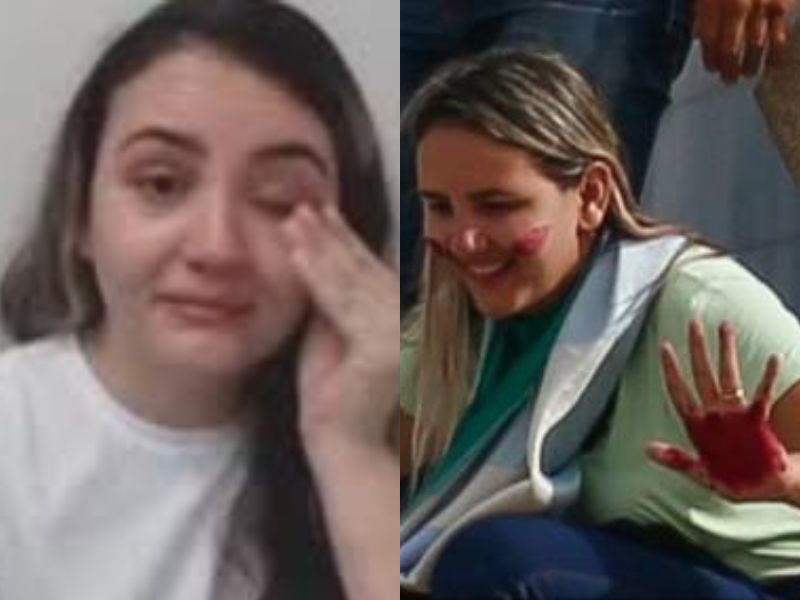 VÍDEO: pichadora pede perdão e chora durante depoimento: 'sou cidadã de bem'