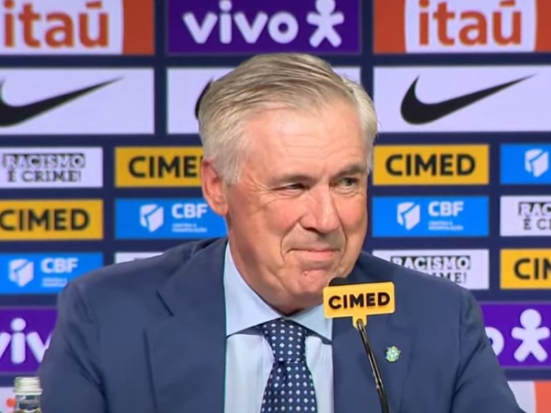 Carlo Ancelotti anuncia primeira convocação