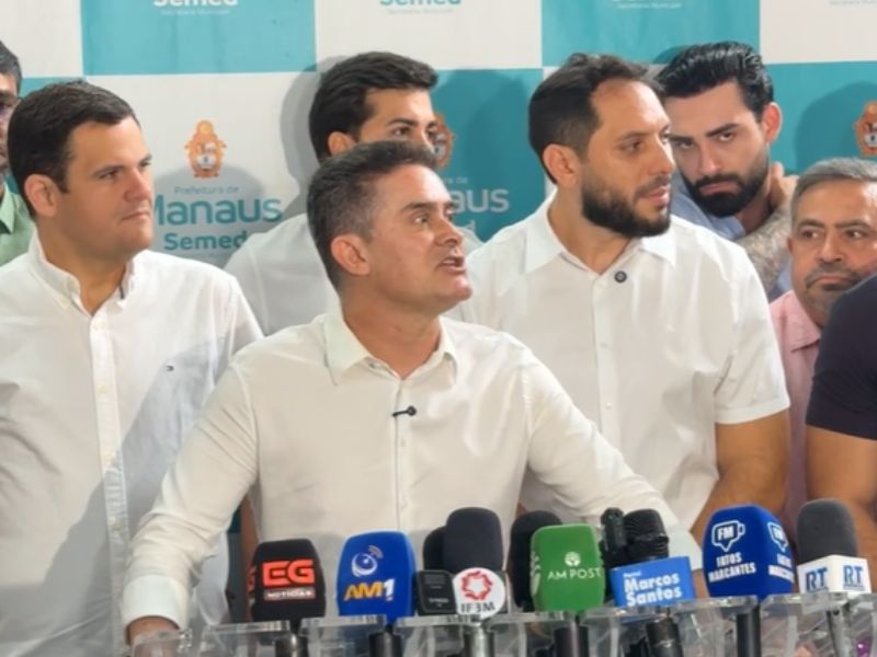 David Almeida anuncia concurso da Semed para mil vagas em Manaus