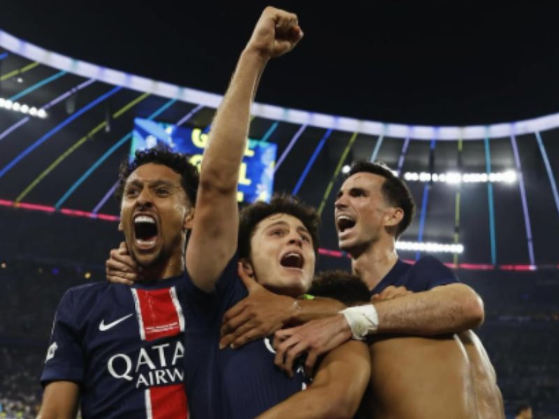PSG goleia Inter de Milão por 5 a 0 e conquista sua primeira Champions League
