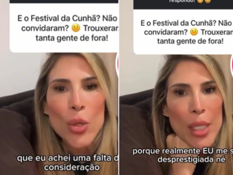 ex-BBB amazonense reclama de exclusão em evento de Isabelle Nogueira