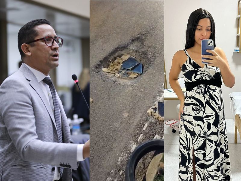 “Alarde por causa de um buraco”, diz irmão do prefeito de Manaus após morte de grávida