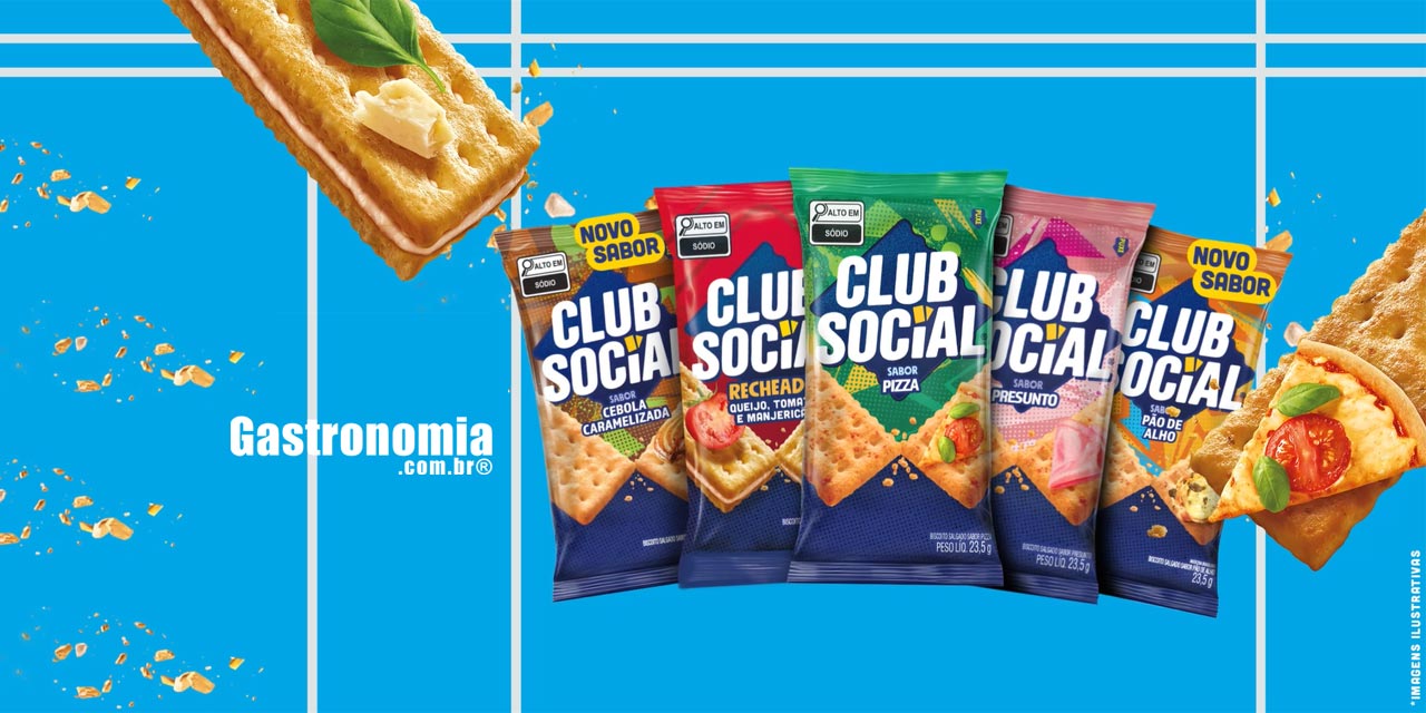 Club Social lança Cebola Caramelizada e Pão de Alho