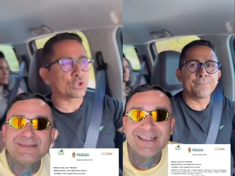 Daniel Almeida acusa Salazar de usar drogas; vereador promete exame toxicológico