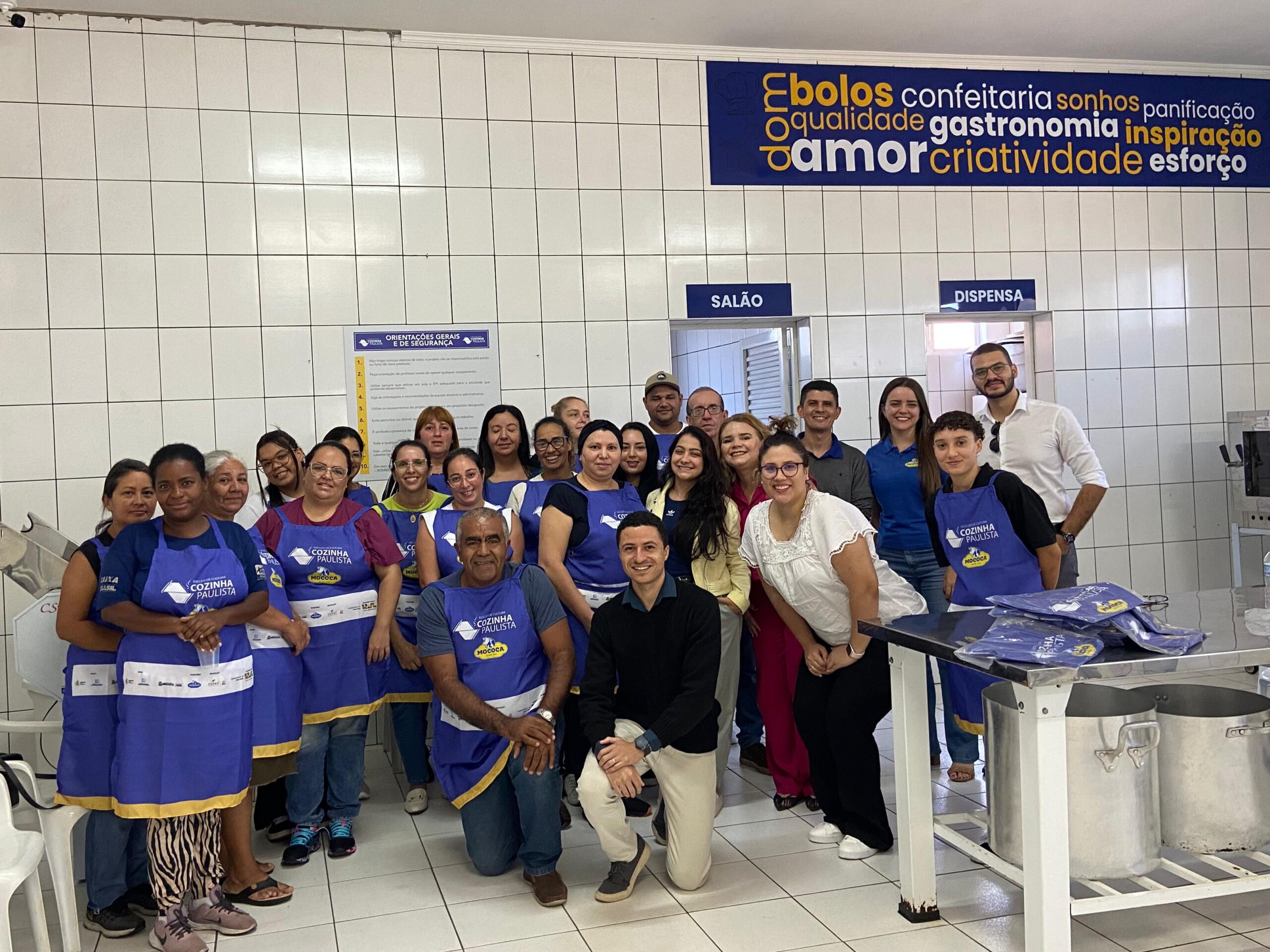 Mococa investe em capacitação gastronômica com projeto social de gastronomia na cidade-sede da empresa
