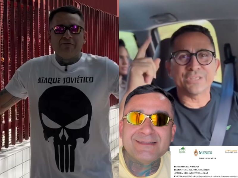 Salazar desafia Daniel Almeida a fazer exame toxicológico