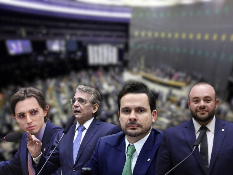 Imagem mostra deputados que representam o Amazonas na Câmara