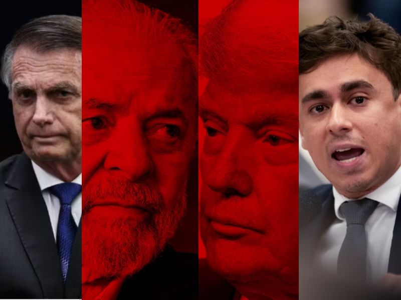 Lula promete resposta a Trump; Bolsonaro elogia e Nikolas diz que “a conta chegou”