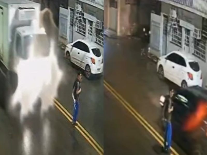 Jovem atropelado por caminhão em Manaus acorda sem lembrar do acidente