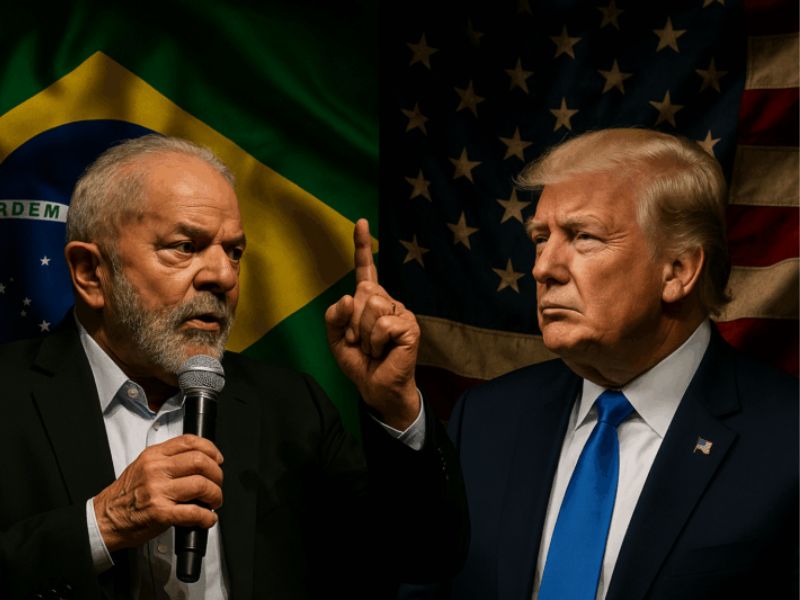 Lula reage a tarifas dos EUA e inicia aplicação da Lei da Reciprocidade