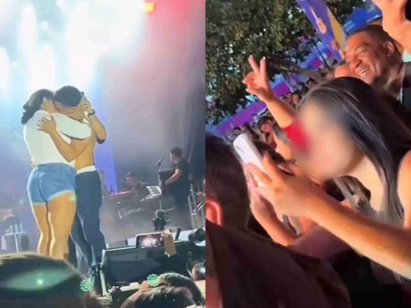 Nattanzinho paga R$ 1 mil para fã trair namorada em show e casal termina no palco