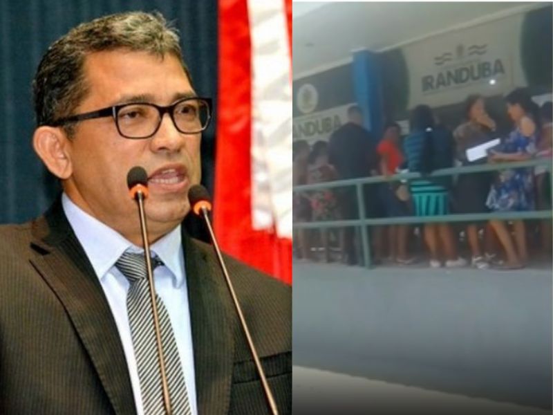 "O povo querendo falar e o prefeito se escondendo"