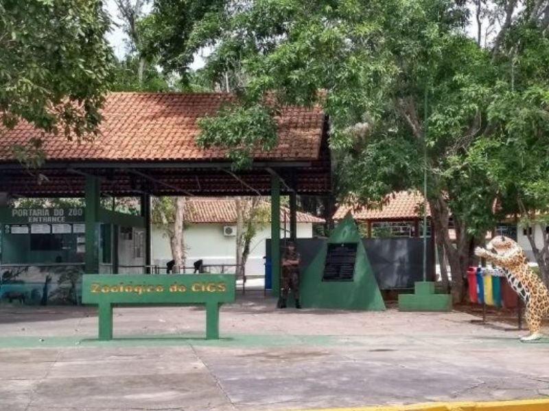 Zoológico do CIGS tem entrada gratuita neste domingo em homenagem à Semana do Soldado