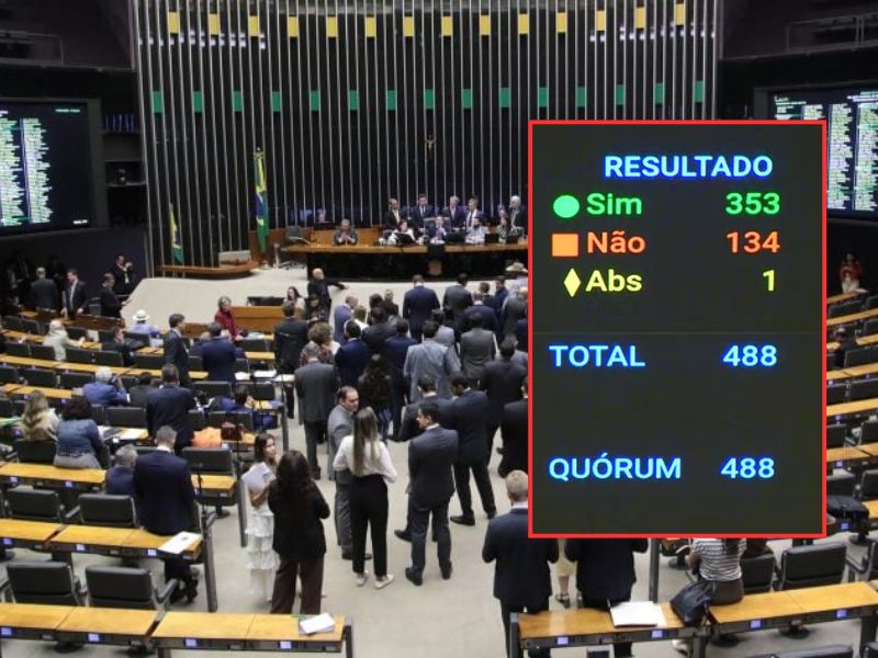 Câmara aprova PEC da Blindagem, que protege parlamentares contra processos judiciais