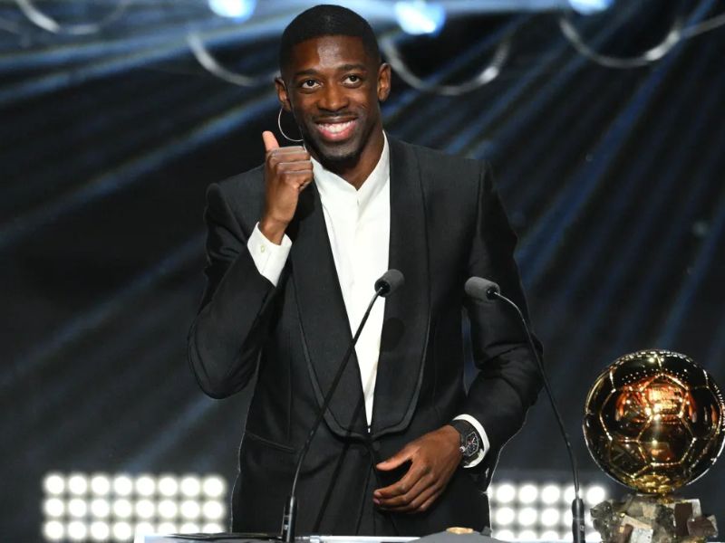 Dembélé é eleito o melhor jogador do mundo