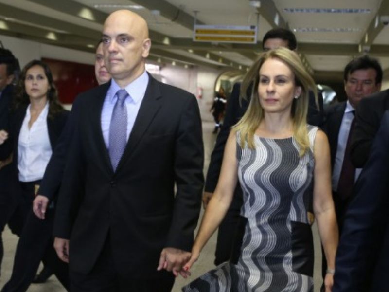 EUA sancionam esposa de Alexandre de Moraes com a Lei Magnitsky
