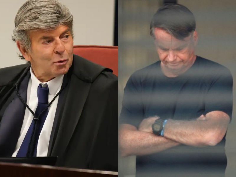 Fux vota para absolver Bolsonaro dos cinco crimes da trama golpista