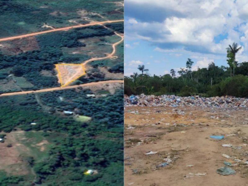 Justiça é acionada após Prefeitura de Boca do Acre ignorar lei ao manter lixão