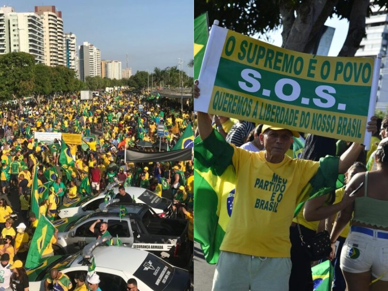 Líderes da direita anunciam ato pró anistia a presos do 8/1 na Ponta Negra