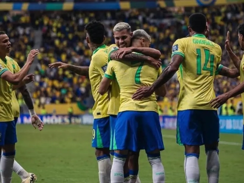 Brasil goleia Coreia do Sul por 5 a 0 com show de Estêvão e Rodrygo