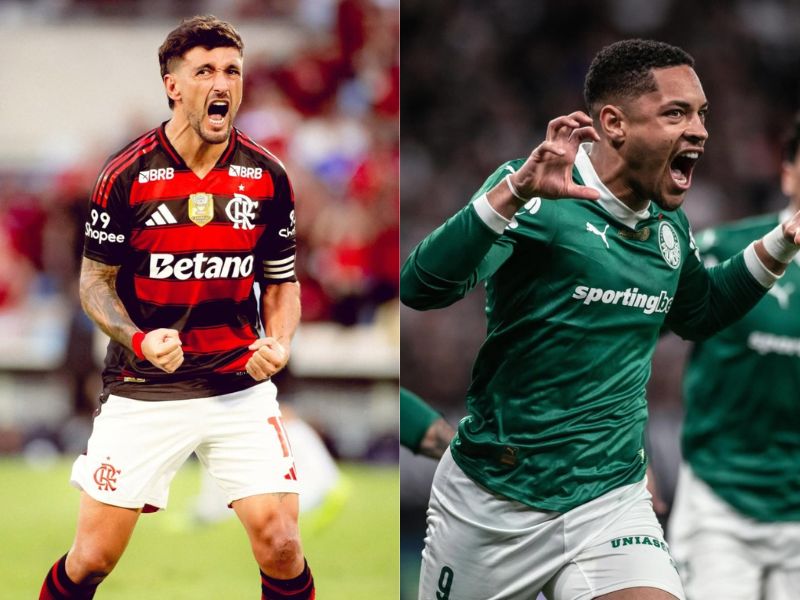 Em clima de final, Flamengo e Palmeiras se enfrentam no Maracanã