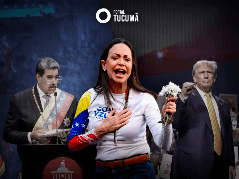 Líder política, inimiga de Maduro, recebe prêmio