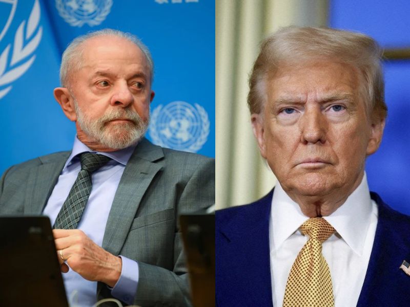 Lula e Trump iniciam negociações por videoconferência para destravar impasse sobre tarifaço
