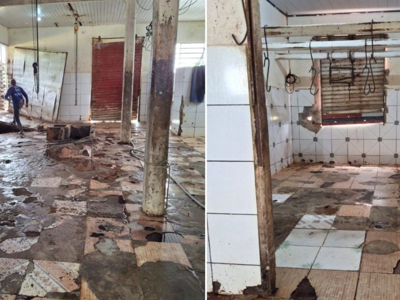 MPAM cobra urgência na conclusão do novo matadouro de Eirunepé após constatar precariedade na estrutura atual