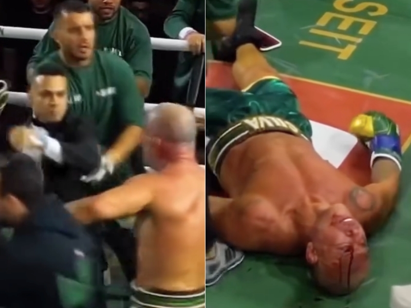 Novo vídeo aéreo expõe brutalidade de nocaute que hospitalizou Wanderlei Silva