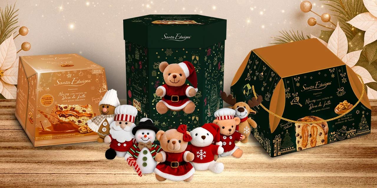 Santa Edwiges apresenta novos panettones para adoçar este Natal