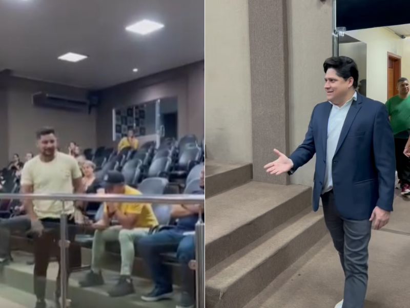 parlamentar expulsa jornalista após ser questionado na Câmara de Itacoatiara