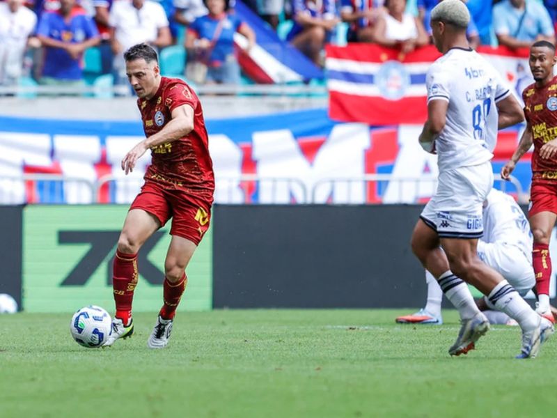 Bahia vence o Vasco e sobe na tabela após gol de Erick Pulga