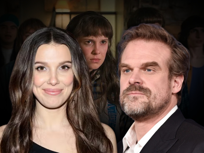 Millie Bobby Brown acusa David Harbour de assédio no set