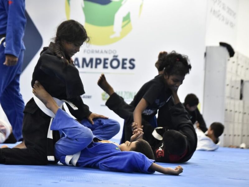 Projeto abre mais de 200 vagas para aulas gratuitas de jiu-jítsu em Manaus
