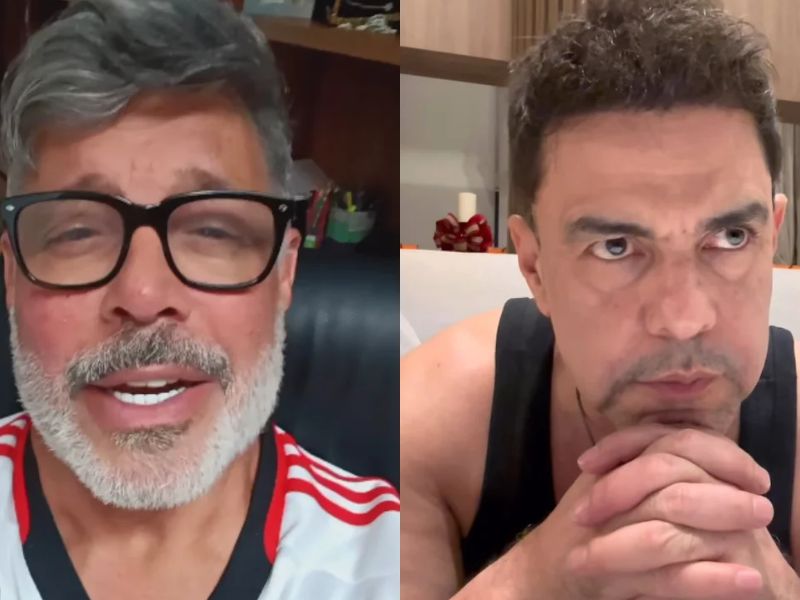 Alexandre Frota para Zezé Di Camargo: 'Você tem pouca cultura'