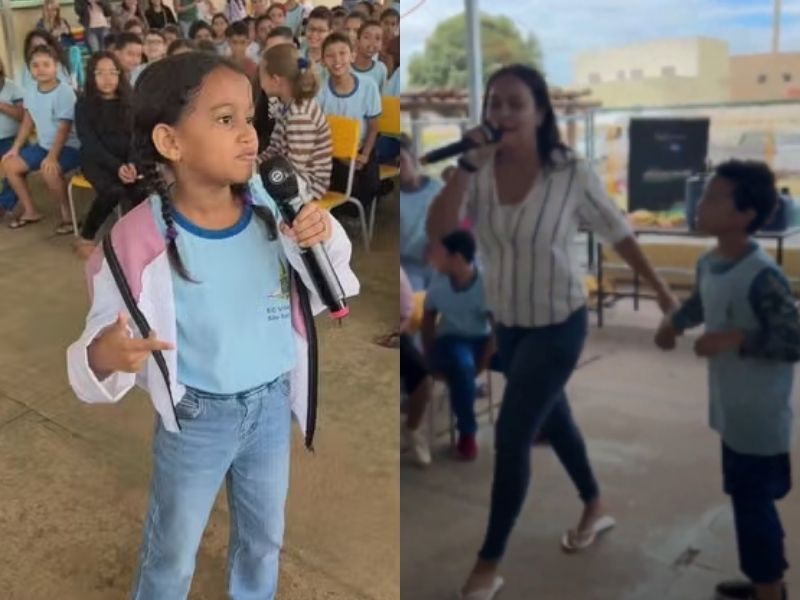 Aluna e professora se enfrentam em batalha de rima e viralizam na internet; VÍDEO