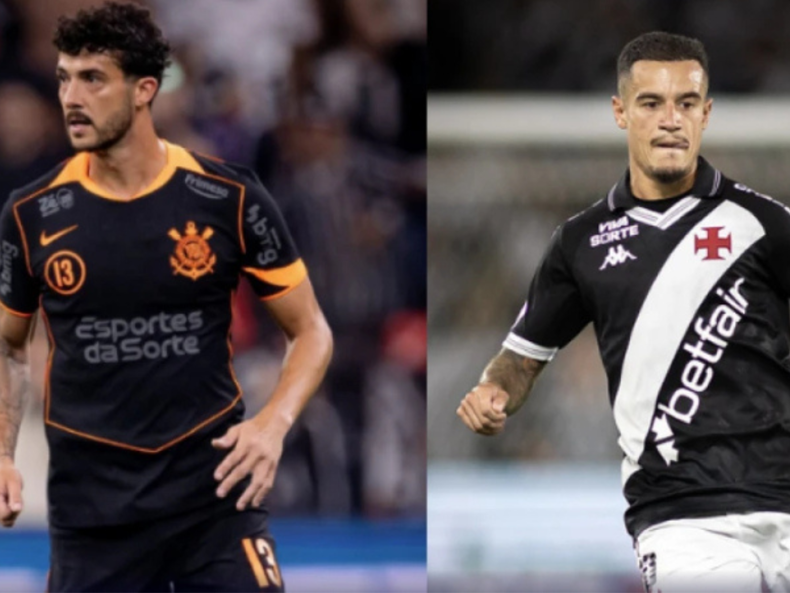 Corinthians e Vasco iniciam decisão histórica da Copa do Brasil nesta quarta (17)