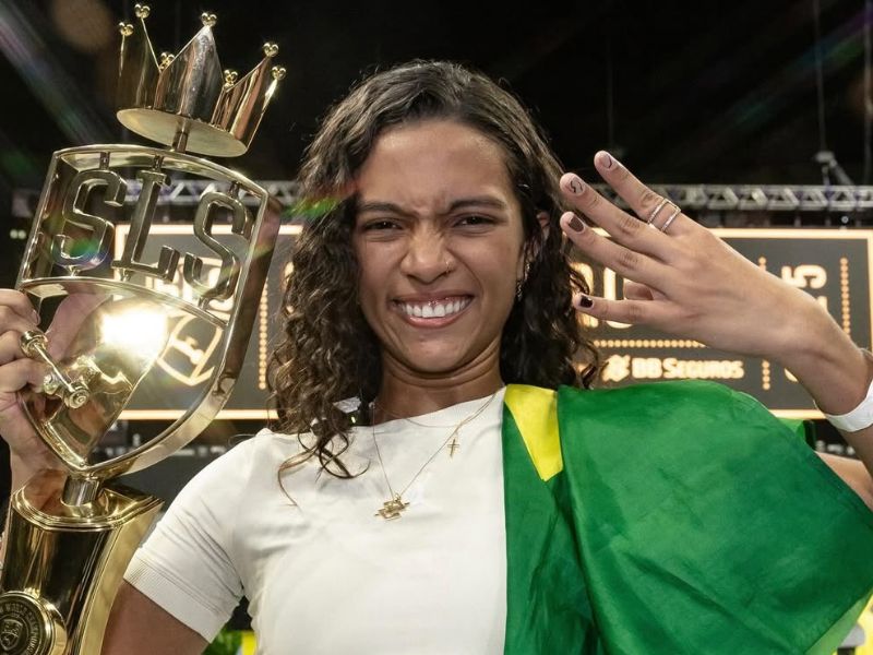 Rayssa Leal é tetracampeã do Supercrown ao superar 4 japonesas