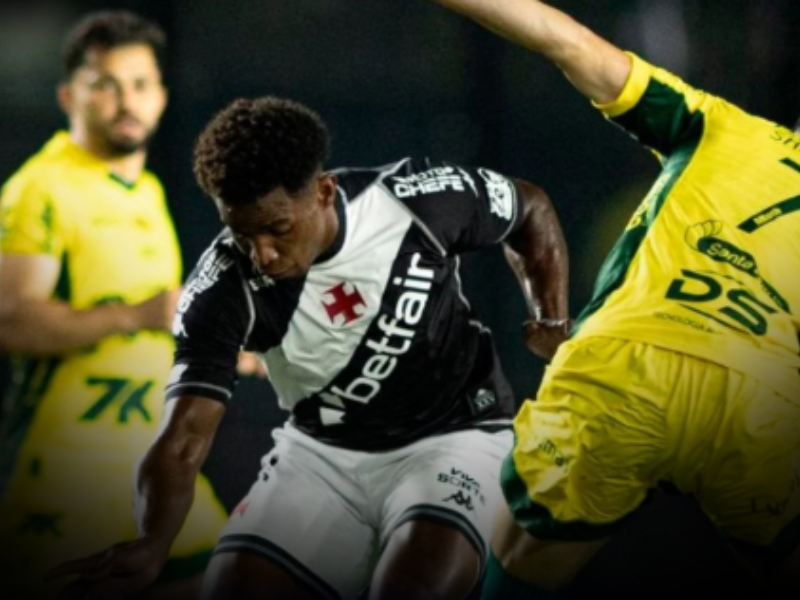 Vasco perde para o Mirassol em São Januário e segue com risco matemático de rebaixamento