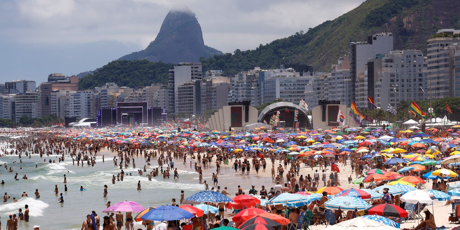 Calor causa 2,6 mil atendimentos de emergência no estado do Rio